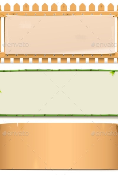 Vector Boards Set 5 Vectors GraphicRiver